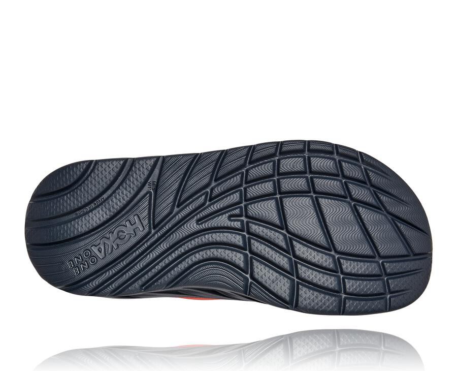 Hoka One One Mens Slide - ORA Recovery - Red - TRUS03547